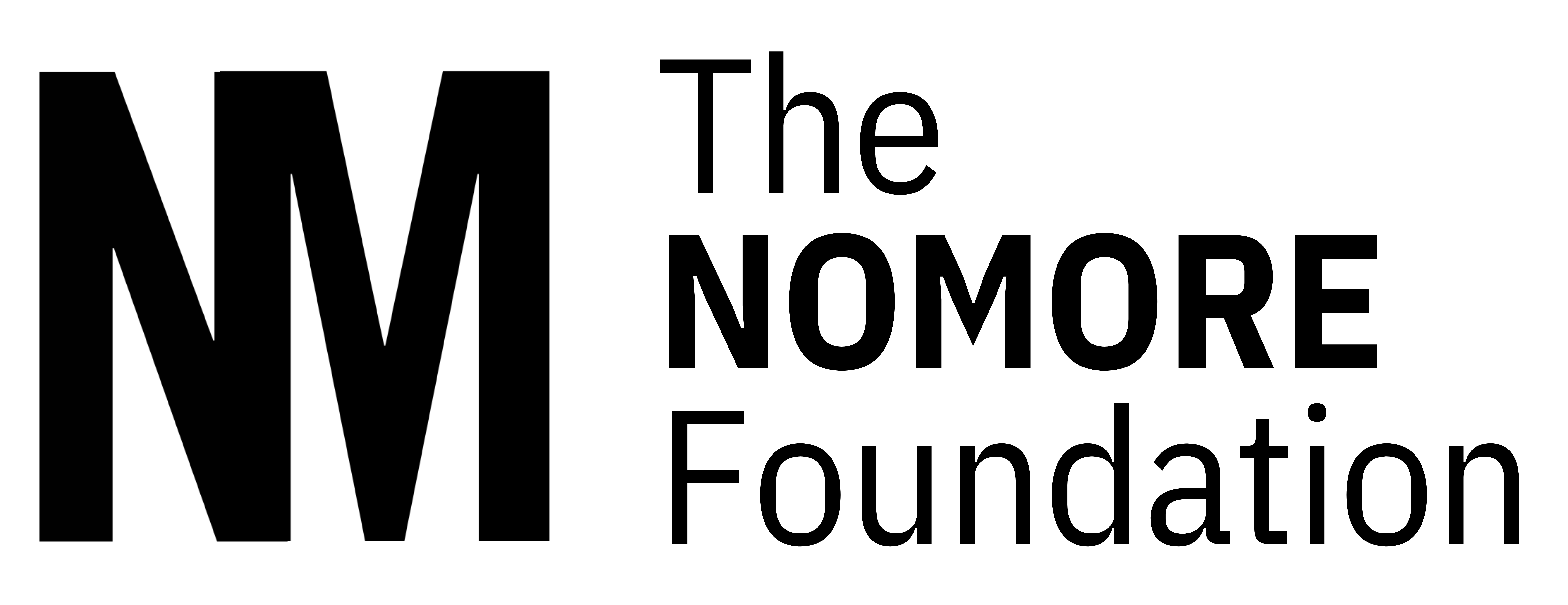 The No More Foundation logo